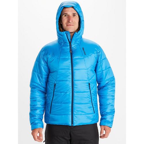 Marmot WarmCube Featherless Jackets - Mens Down Jacket Blue CA9403258 Canada